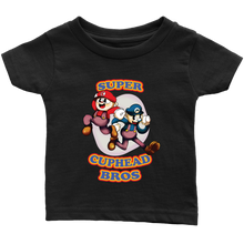 Load image into Gallery viewer, Cuphead And Mugman Super Cuphead Bross Infant Shirt