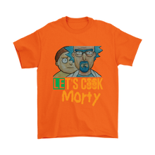 Load image into Gallery viewer, Let&#39;s Cook Morty Breaking Bad Shirt Rick and Morty Parody