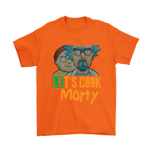 Let's Cook Morty Breaking Bad Shirt Rick and Morty Parody