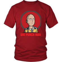 Load image into Gallery viewer, One Punch Man Saitama Shirt Anime Clothing Otaku Anime T Shirt