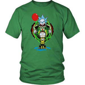 It Pennywise Shirt Rick and Morty