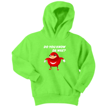 Load image into Gallery viewer, Uganda Knuckle Do You Know Da Wae Youth Hoodie