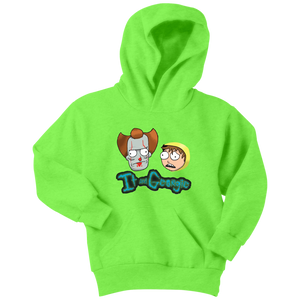 Rick and Morty Youth Hoodie It and Georgie Parody