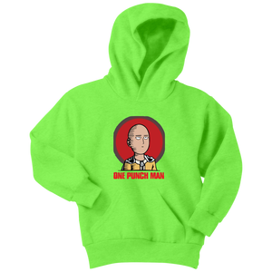 Saitama One Punch Man Youth Hoodie Anime Clothing