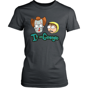 Rick and Morty Womens Shirt It and Georgie Parody