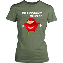 Load image into Gallery viewer, Uganda Knuckle Do You Know Da Wae Women T-Shirt