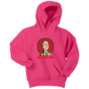 Saitama One Punch Man Youth Hoodie Anime Clothing