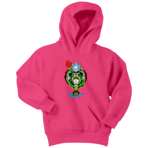 It Pennywise Rick and Morty Youth Hoodie