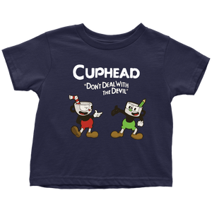 Cuphead Toddler Shirt Cuphead And Mugman Super Cuphead Bross T-Shirt