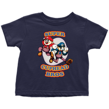 Load image into Gallery viewer, Cuphead And Mugman Super Cuphead Bross Toddler Shirt