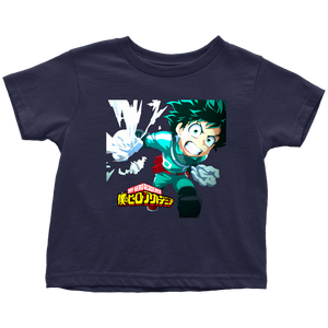 Midoriya Toddler T-Shirt My Hero Academia Anime Clothing