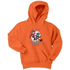 Cuphead And Mugman Super Cuphead Bross Youth Hoodie