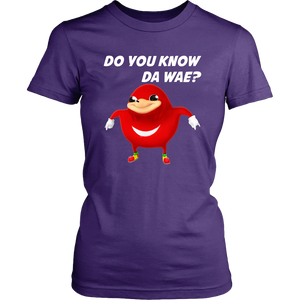 Uganda Knuckle Do You Know Da Wae Women T-Shirt