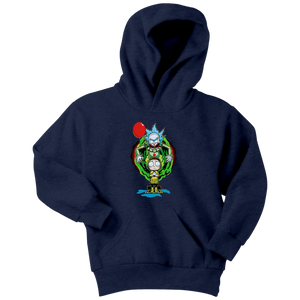 It Pennywise Rick and Morty Youth Hoodie