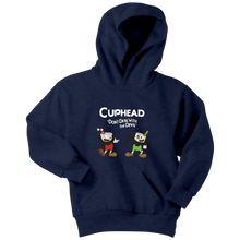 Load image into Gallery viewer, Cuphead Youth Hoodie Cuphead And Mugman Super Cuphead Bross Hoodie