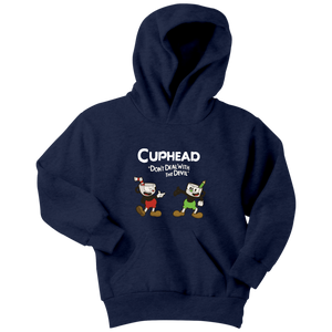 Cuphead Youth Hoodie Cuphead And Mugman Super Cuphead Bross Hoodie