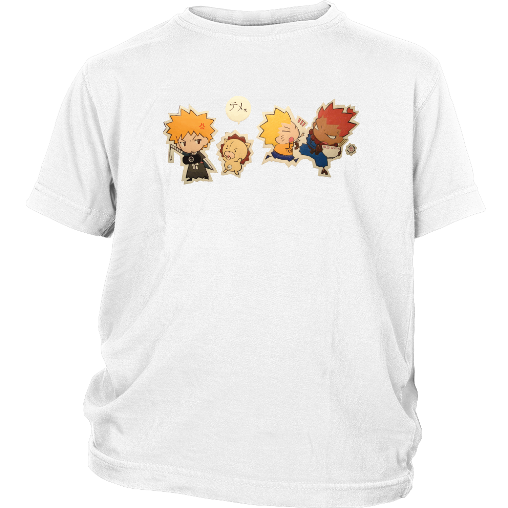 Bleach Anime Youth Shirt Otaku Naruto Uzumaki Anime Clothing