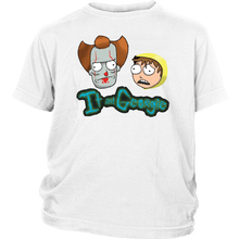 Load image into Gallery viewer, Rick and Morty Youth Shirt It and Georgie Parody