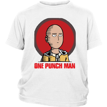 Load image into Gallery viewer, One Punch Man Saitama Youth Shirt Anime Clothing