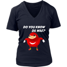 Load image into Gallery viewer, Uganda Knuckle Do You Know Da Wae Women T-Shirt