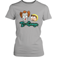 Load image into Gallery viewer, Rick and Morty Womens Shirt It and Georgie Parody