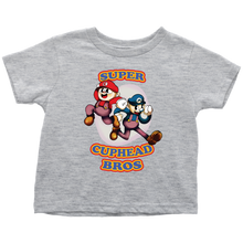 Load image into Gallery viewer, Cuphead And Mugman Super Cuphead Bross Toddler Shirt