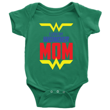 Load image into Gallery viewer, I Love My Wonder Mom Baby Bodysuit Onesie Baby Boy Baby Girl Baby Announcement, Baby Shower Gift