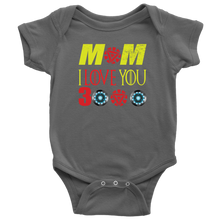 Load image into Gallery viewer, Mom i Love You 3000 Onesie Infant Bodysuit Kids Bodysuit Gift for New Born mom