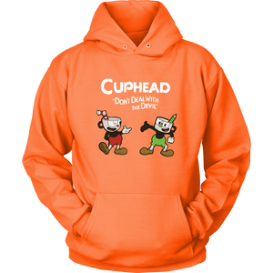 Cuphead Hoodie Cuphead And Mugman Super Cuphead Bross Hoodie