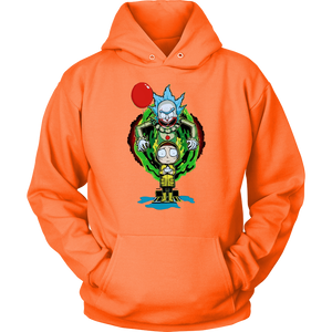 It Pennywise Rick and Morty Hoodie