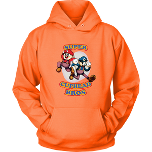 Cuphead And Mugman Super Cuphead Bross Hoodie