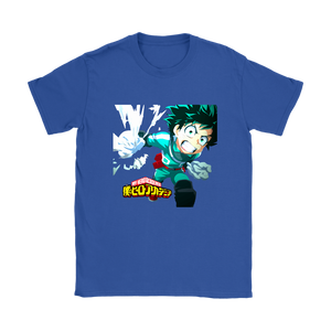 Anime Women T Shirt Midoriya My Hero Academia