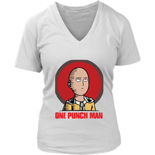 Load image into Gallery viewer, One Punch Man Women V-Neck Shirt Anime Clothing