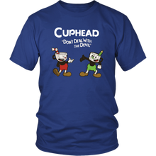 Load image into Gallery viewer, Cuphead And Mugman Super Cuphead Bross Gaming Shirt