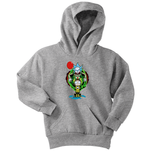 It Pennywise Rick and Morty Youth Hoodie