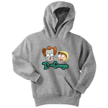 Load image into Gallery viewer, Rick and Morty Youth Hoodie It and Georgie Parody