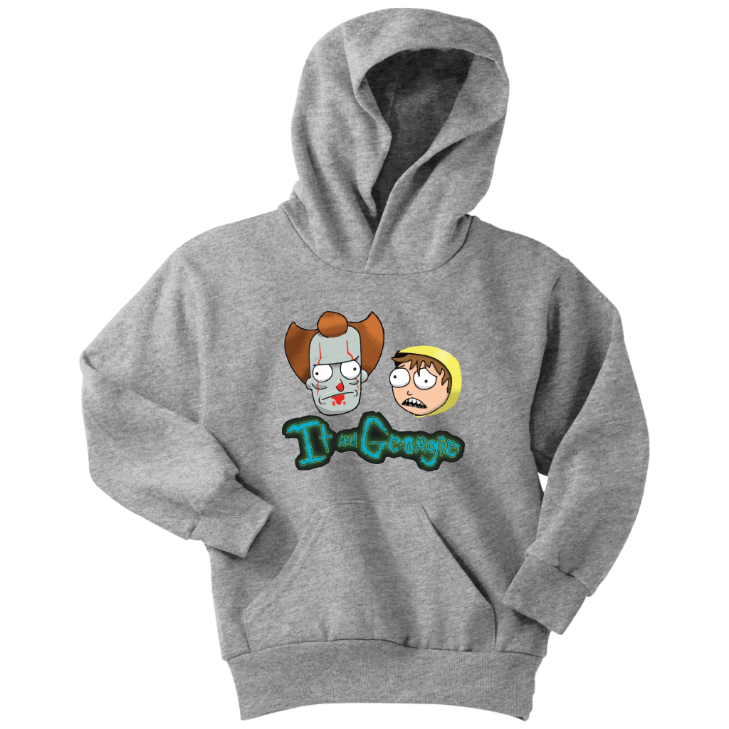 Rick and Morty Youth Hoodie It and Georgie Parody