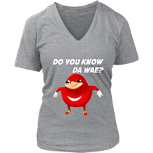 Load image into Gallery viewer, Uganda Knuckle Do You Know Da Wae Women T-Shirt