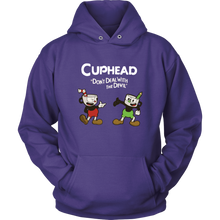 Load image into Gallery viewer, Cuphead Hoodie Cuphead And Mugman Super Cuphead Bross Hoodie