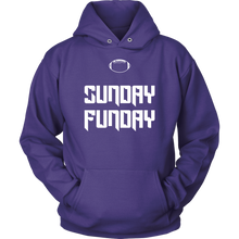 Load image into Gallery viewer, Sunday Funday Hoodie