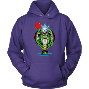 It Pennywise Rick and Morty Hoodie