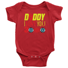 Load image into Gallery viewer, Daddy i love you 3000 onesie Baby Bodysuit Marvel avengers kids Bodysuit gift for new born mom