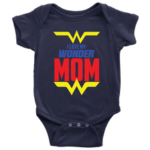 Load image into Gallery viewer, I Love My Wonder Mom Baby Bodysuit Onesie Baby Boy Baby Girl Baby Announcement, Baby Shower Gift