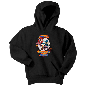 Cuphead And Mugman Super Cuphead Bross Youth Hoodie