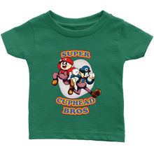 Load image into Gallery viewer, Cuphead And Mugman Super Cuphead Bross Infant Shirt