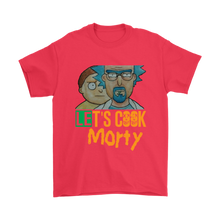 Load image into Gallery viewer, Let&#39;s Cook Morty Breaking Bad Shirt Rick and Morty Parody