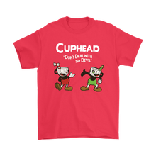 Load image into Gallery viewer, Cuphead And Mugman Super Cuphead Bross Gaming Shirt