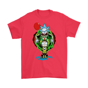 It and Georgie Rick and Morty Mens T-Shirt