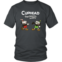 Load image into Gallery viewer, Cuphead And Mugman Super Cuphead Bross Gaming Shirt