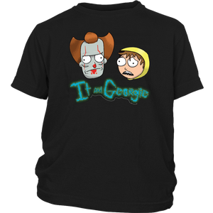 Rick and Morty Youth Shirt It and Georgie Parody